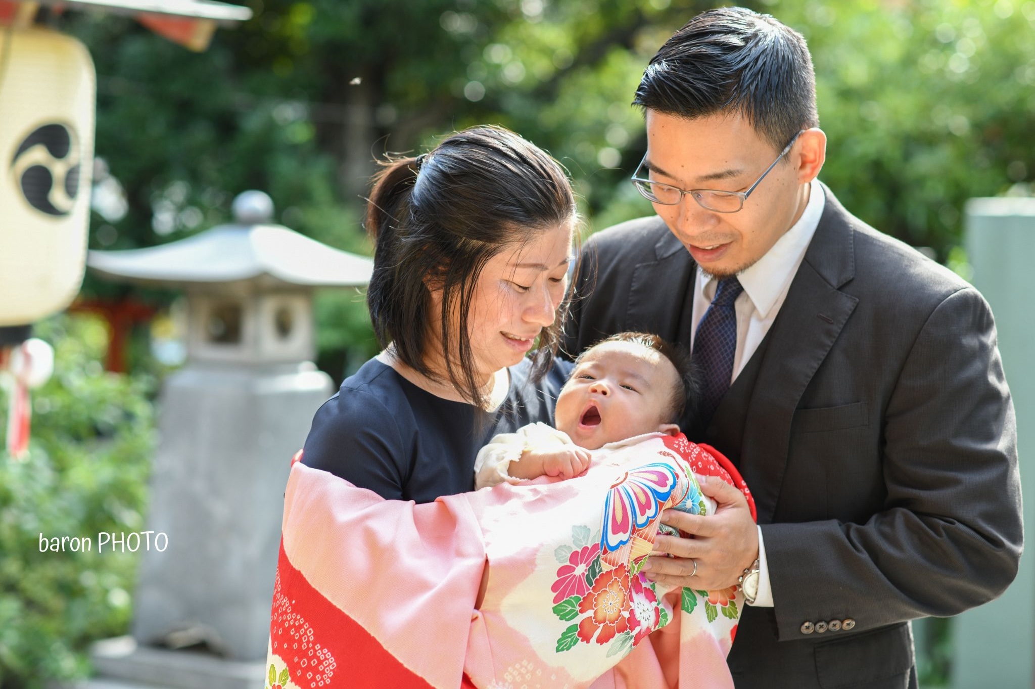 すやすやのお宮参り【徳持神社／大田区／東京都】 | 出張撮影バロン