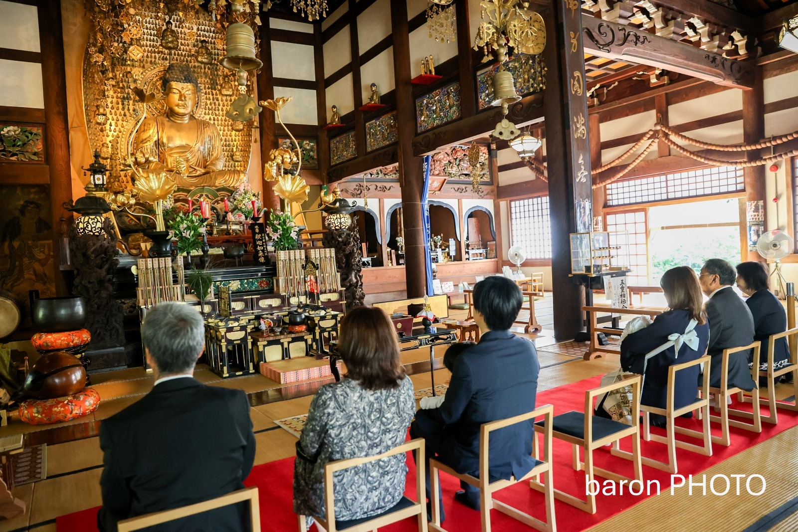 お宮参りをお祝いする場所